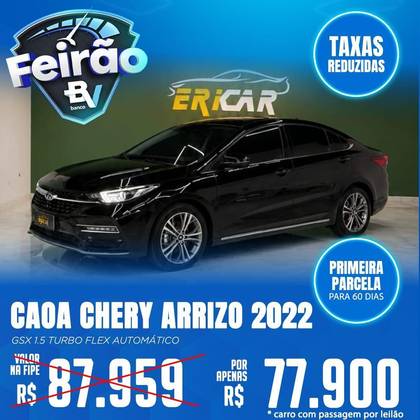 CAOA CHERY ARRIZO 6 1.5 VVT TURBO iFLEX GSX CVT